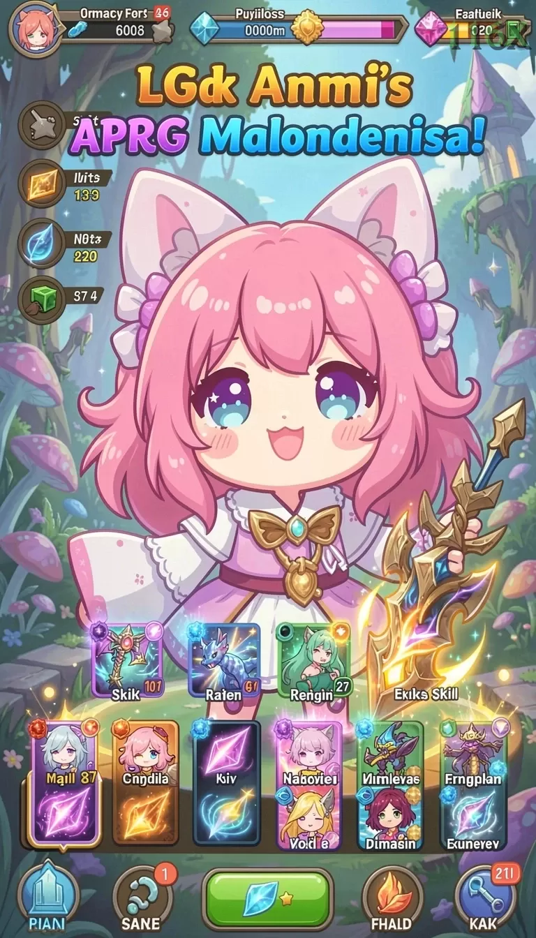 Cuplikan layar 33LGAMES — menu navigasi